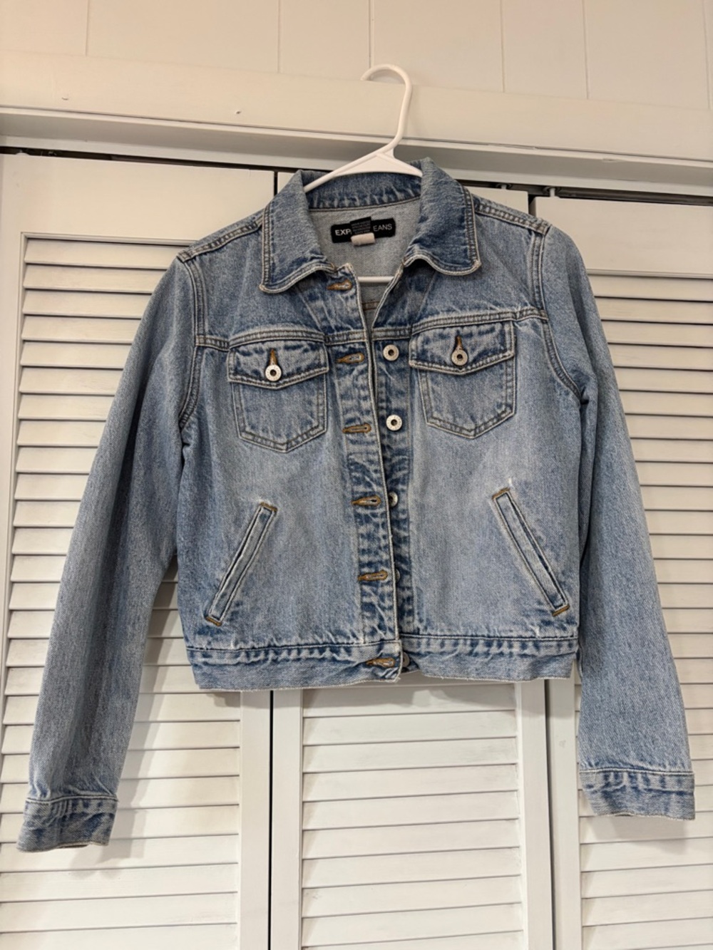 ExpressJeans cropped jean jacket